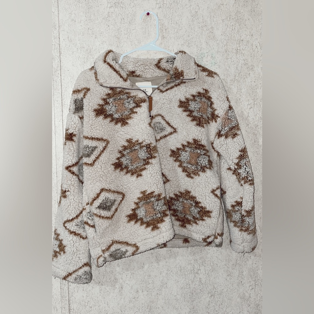 Fluffy hoodie-size s
